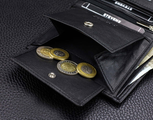 Vyriško diržo ir odinės piniginės rinkinys STEVENS D6