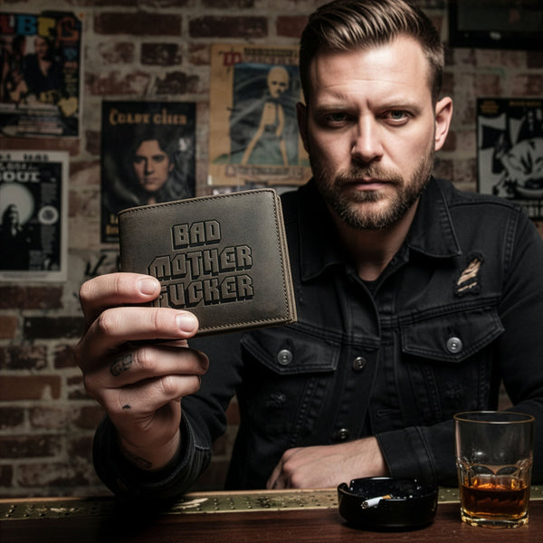 Vyriška odinė piniginė Stevens Slim, ruda CB-8824-R