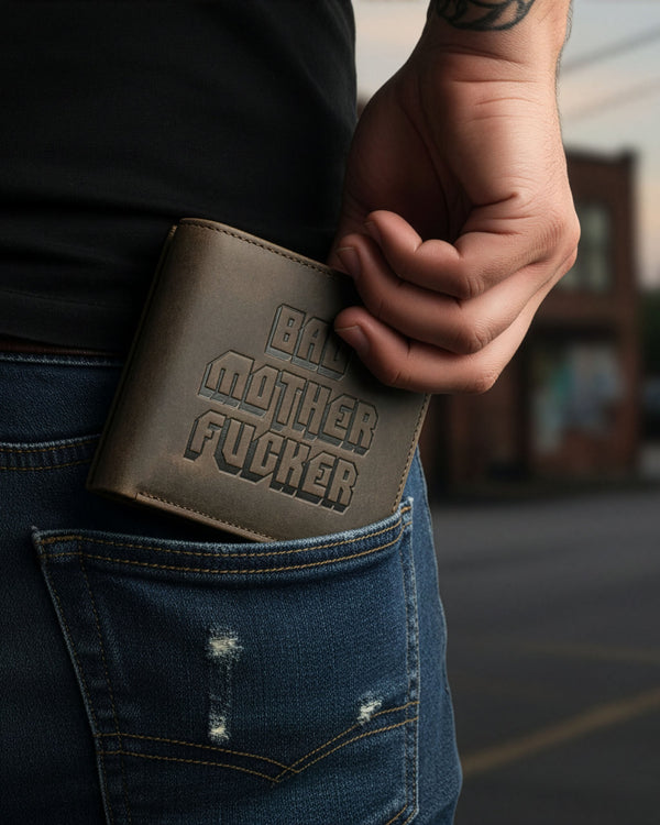 Vyriška odinė piniginė Stevens Slim, ruda CB-8824-R