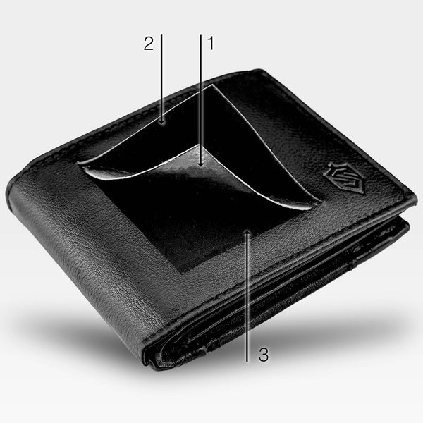 Vyriška odinė piniginė Stevens Slim, ruda CB-8824-R