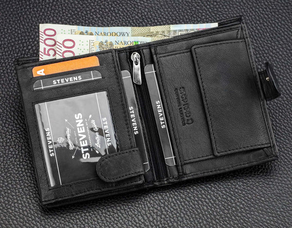 Dovanų rinkinys vyrams, piniginė su dvipusiu diržu Stevens 326A D147