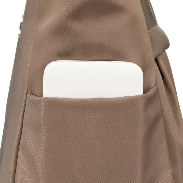 Peterson moteriška kasdienė shopper tipo rankinė A4 formato, smėlio, dirbtinė oda RM1