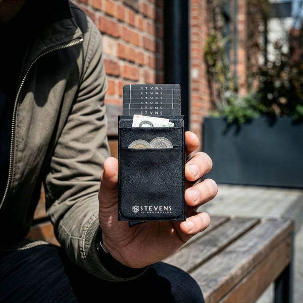 Vyriškas kortelių dėklas Stevens FN6 S10