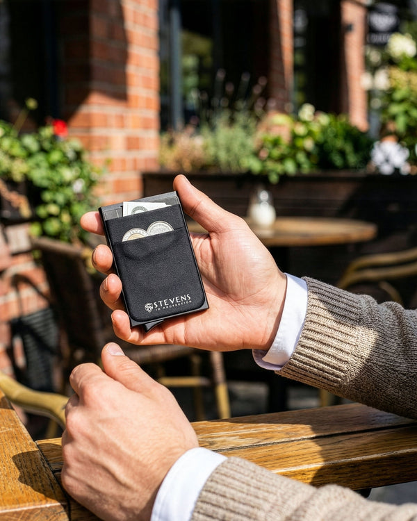 Vyriškas kortelių dėklas Stevens FN6 S10