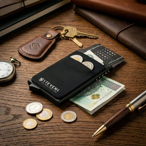 Vyriškas kortelių dėklas Stevens FN6 S10