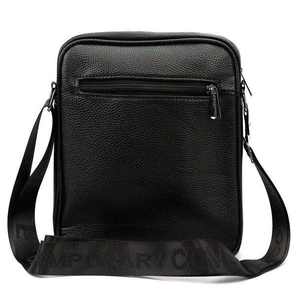 Vyriška diržinė rankinė Coveri World CW8362, juoda, eko oda