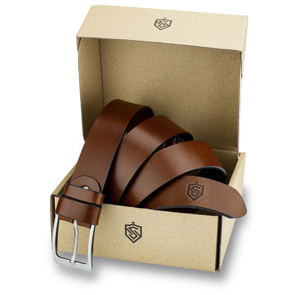 Vyriškas odinis diržas STEVENS D47