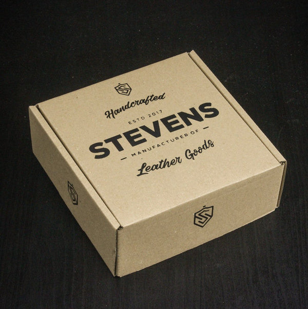 Vyriškas odinis diržas Stevens, juodas D27