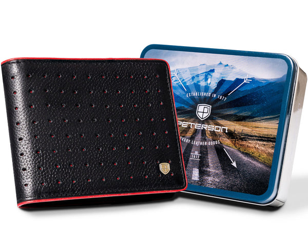 Piniginė vyrams Peterson H2 juoda S544