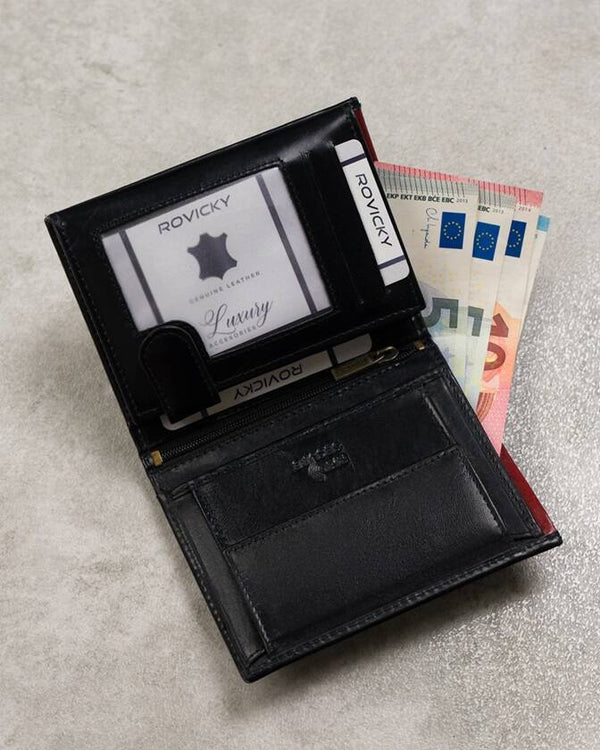 Vyriška odinė piniginė Rovicky RV104 N272