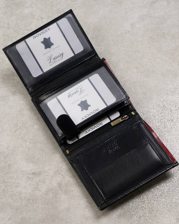 Vyriška odinė piniginė Rovicky RV104 N272