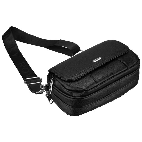 Moteriška PU rankinė R-074-02, juoda RM30