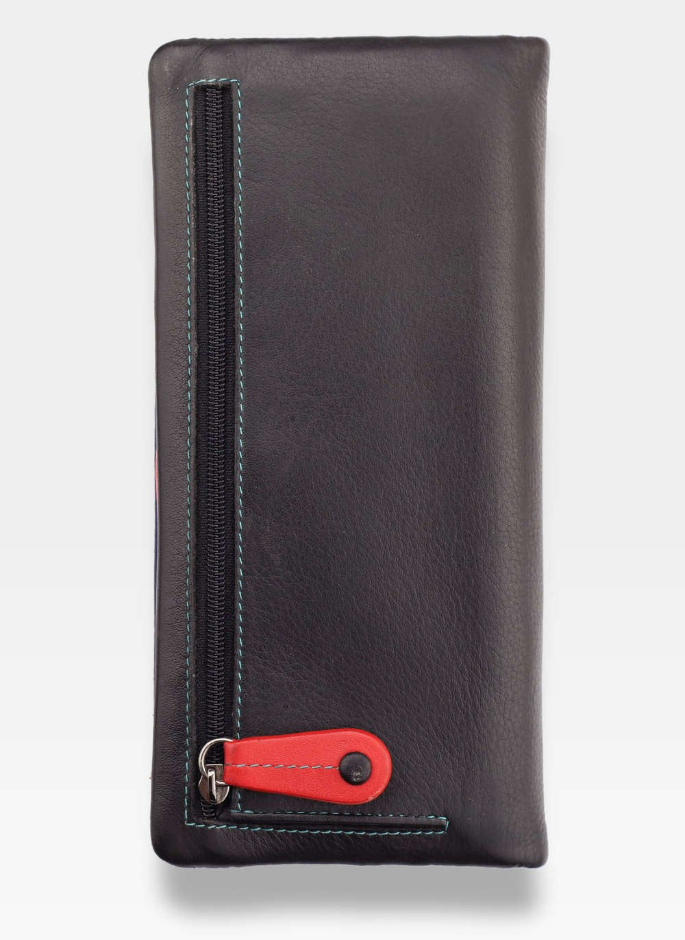 Natūralios odos piniginė moterims Visconti CM-70, juoda N16