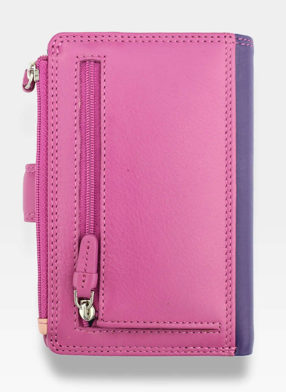 Natūralios odos piniginė moterims Visconti RB-97, violetinė N19