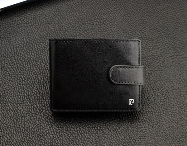 Dovanų rinkinys vyrams: odinė piniginė Pierre Cardin RFID ir diržas Stevens A323306