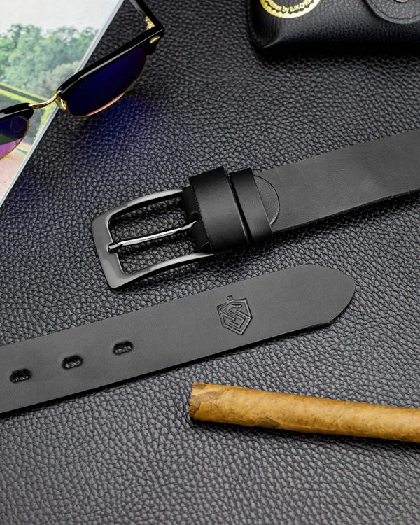 Piniginės ir diržo rinkinys STEVENS medinėje dėžutėje D124