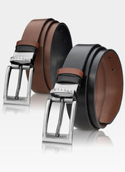 Vyriškas odinis dvipusis diržas Stevens CLC2 D21