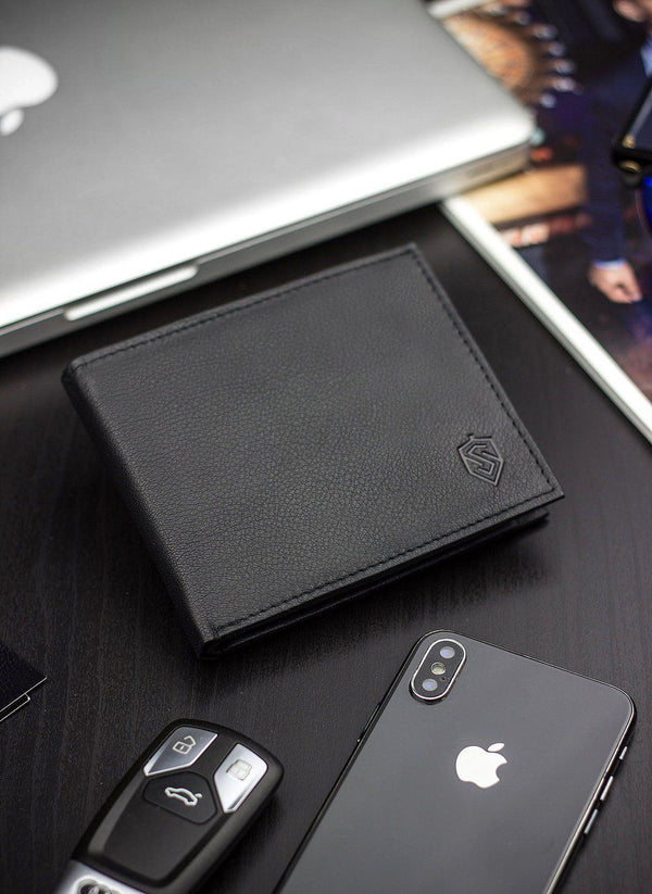 Vyriška plona odinė piniginė Stevens S26