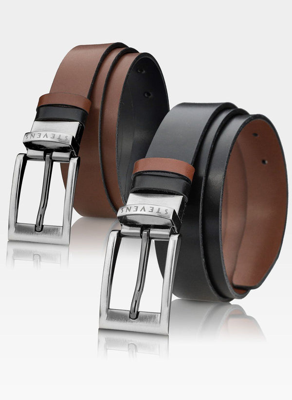 Dovanų rinkinys vyrams, piniginė su dvipusiu diržu Stevens 326 D148