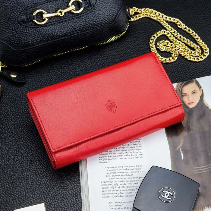 Moteriška odinė pinigine Stevens D1906