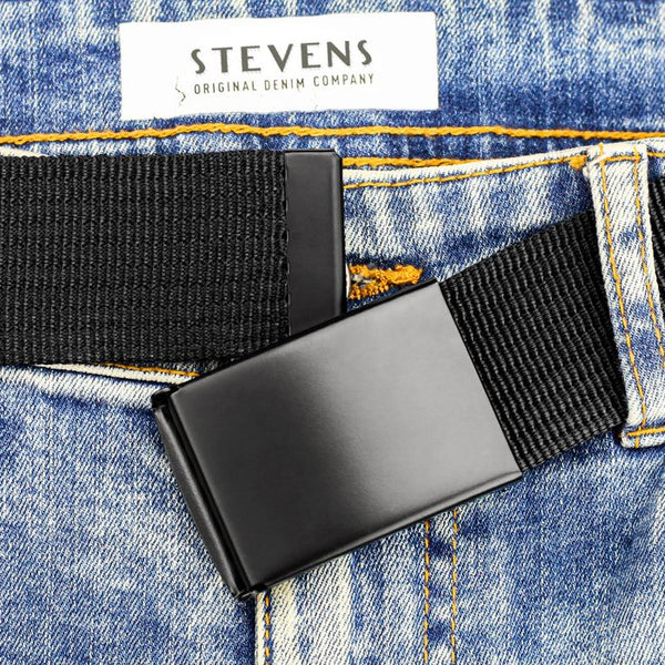 Dviejų diržų komplektas Stevens juodas ir pilkas, 135cm XL, universalus D146