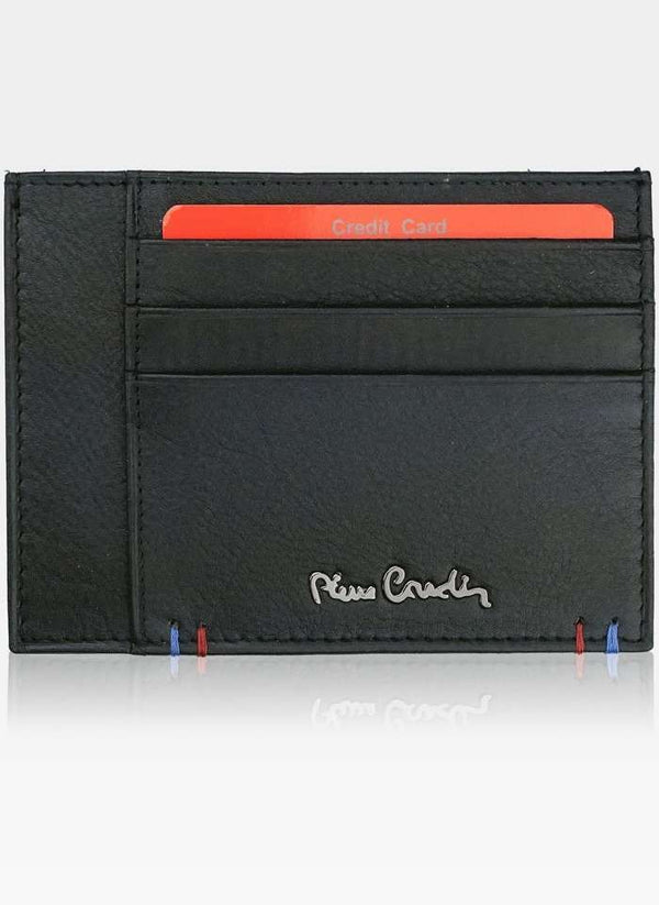 Vyriška odinė piniginė Pierre Cardin Tilak22 P020, juodos spalvos S454