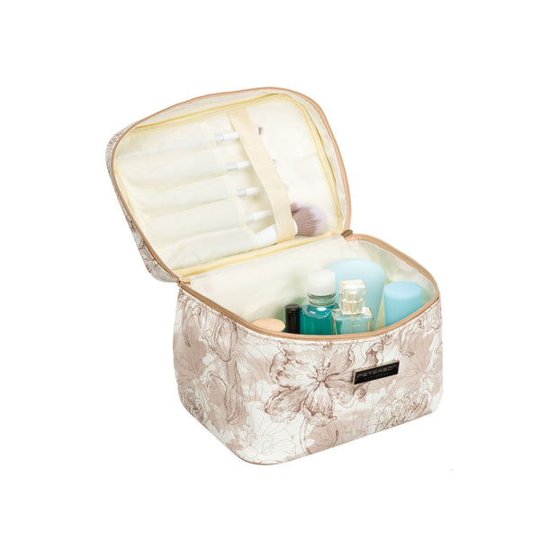 Maža kosmetinė moterims Peterson, smėlio