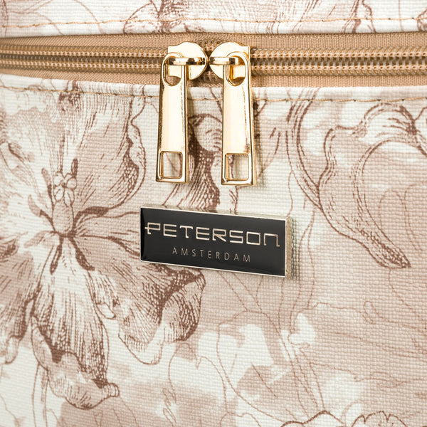 Maža kosmetinė moterims Peterson, smėlio