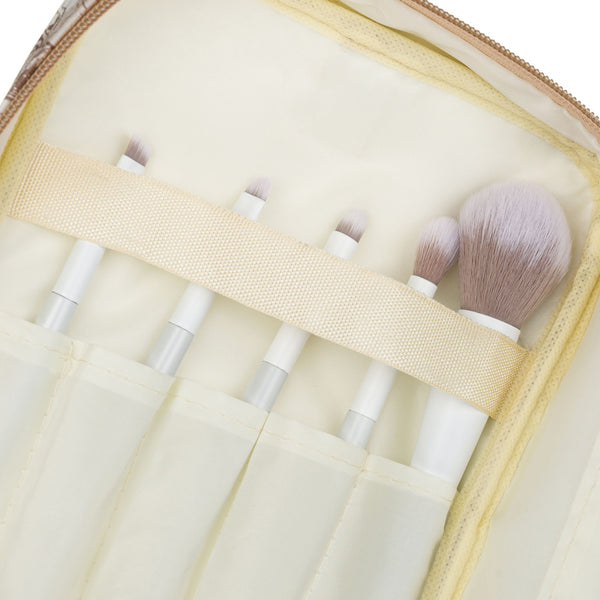 Maža kosmetinė moterims Peterson, smėlio