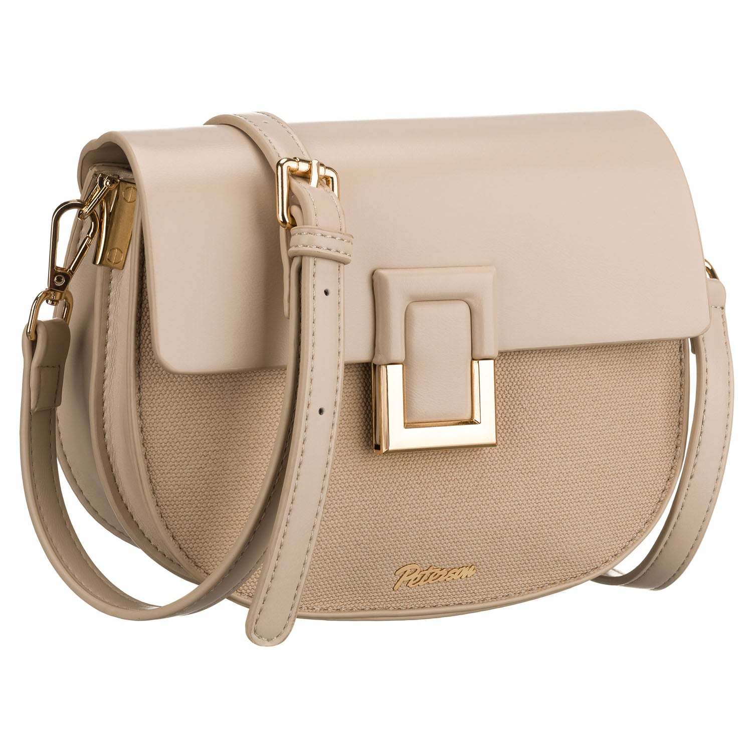 Maža rankinė moterims Peterson, smėlio 1450