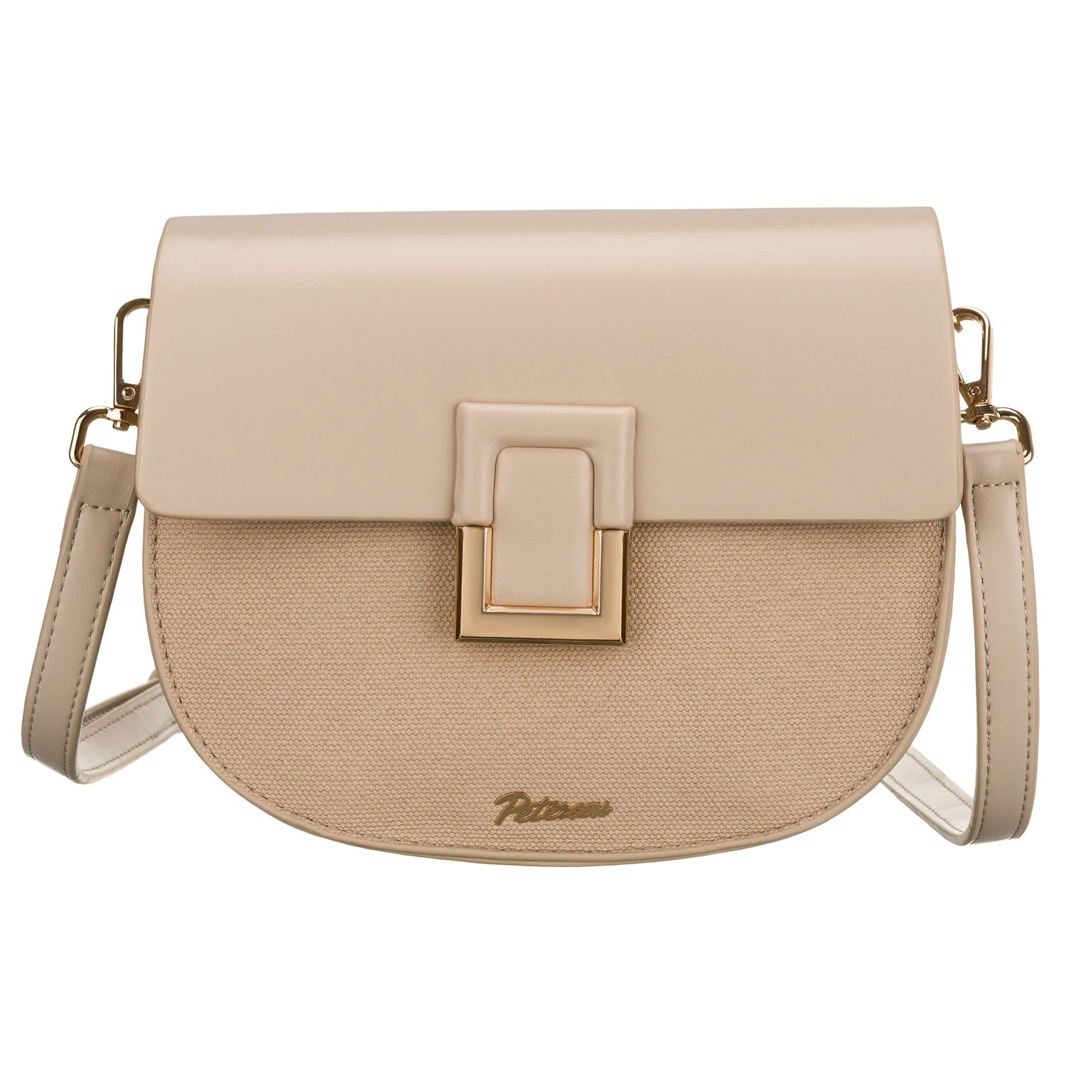 Maža rankinė moterims Peterson, smėlio 1450