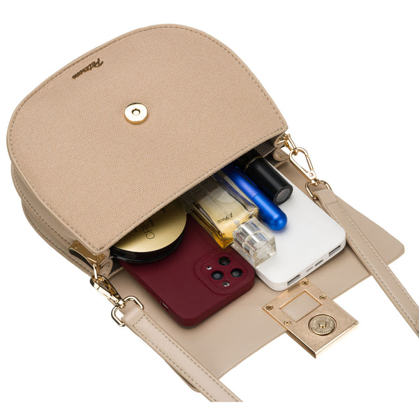 Maža rankinė moterims Peterson, smėlio 1450