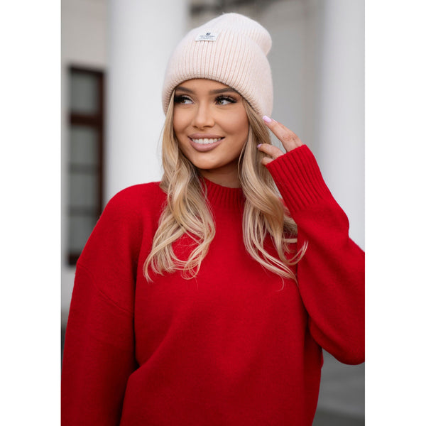 Žieminė kepurė moterims Peterson, smėlio S26