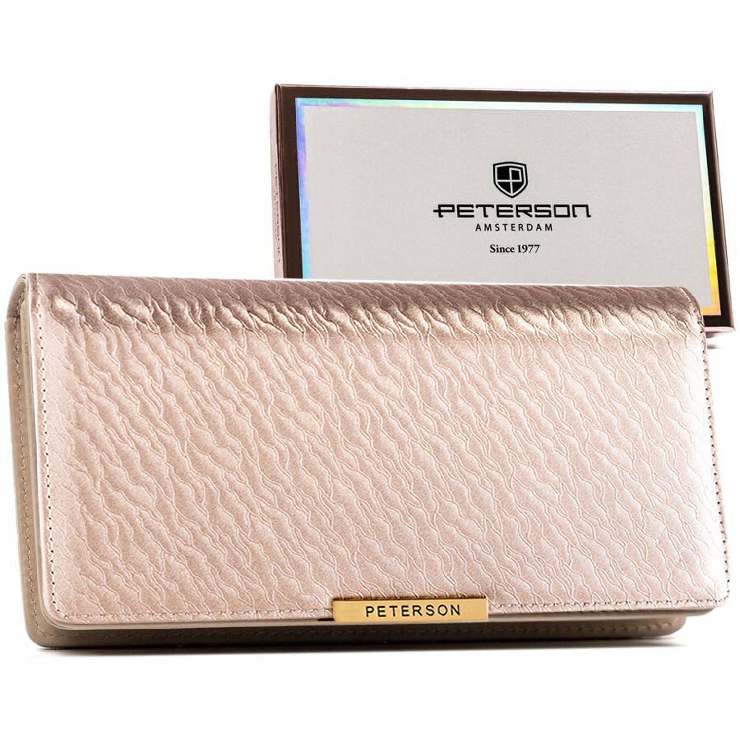 Piniginė moterims Peterson, smėlio