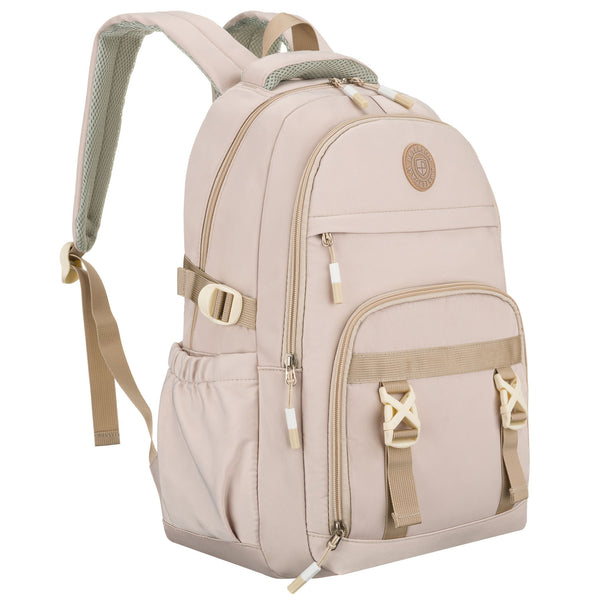 Vidutinė kuprinė unisex Peterson, smėlio N520