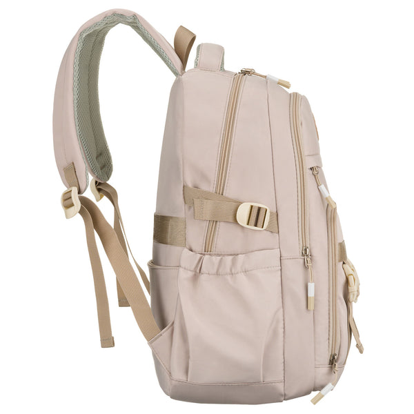 Vidutinė kuprinė unisex Peterson, smėlio N520