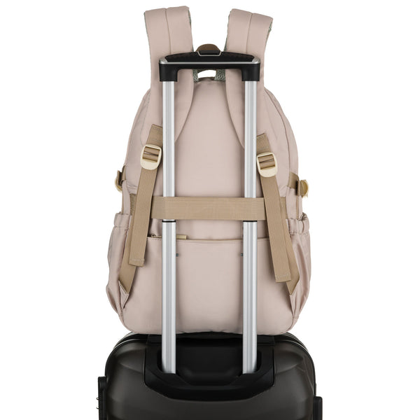 Vidutinė kuprinė unisex Peterson, smėlio N520