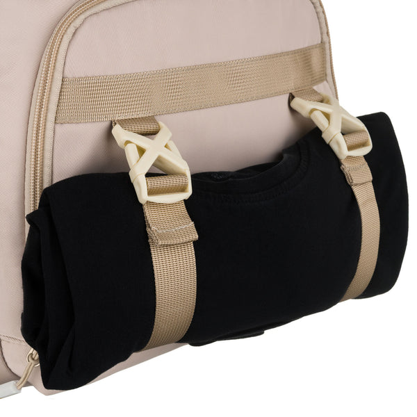 Vidutinė kuprinė unisex Peterson, smėlio N520