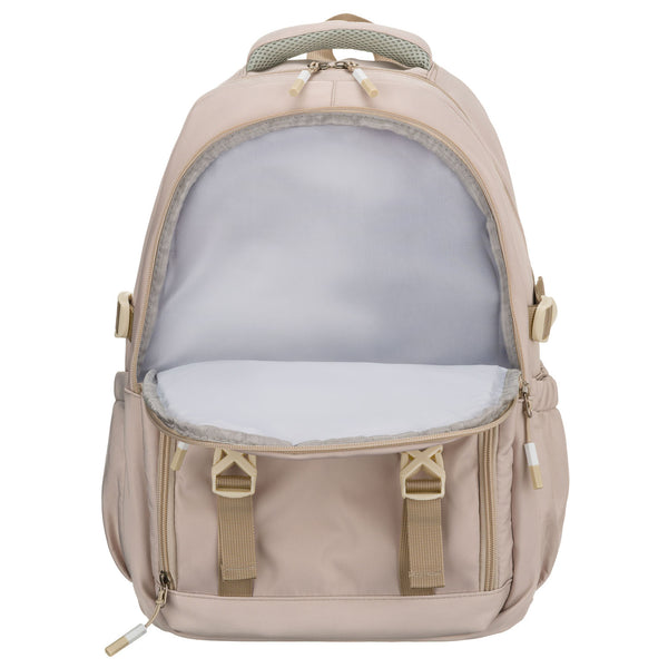 Vidutinė kuprinė unisex Peterson, smėlio N520