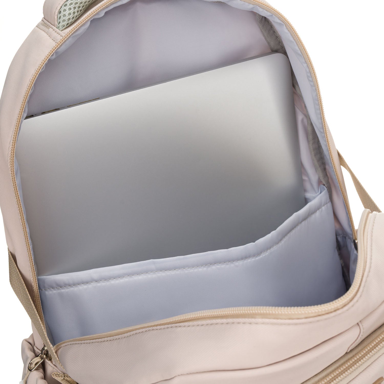 Vidutinė kuprinė unisex Peterson, smėlio N520