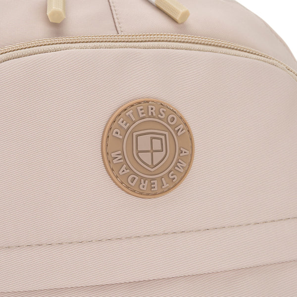 Vidutinė kuprinė unisex Peterson, smėlio N520