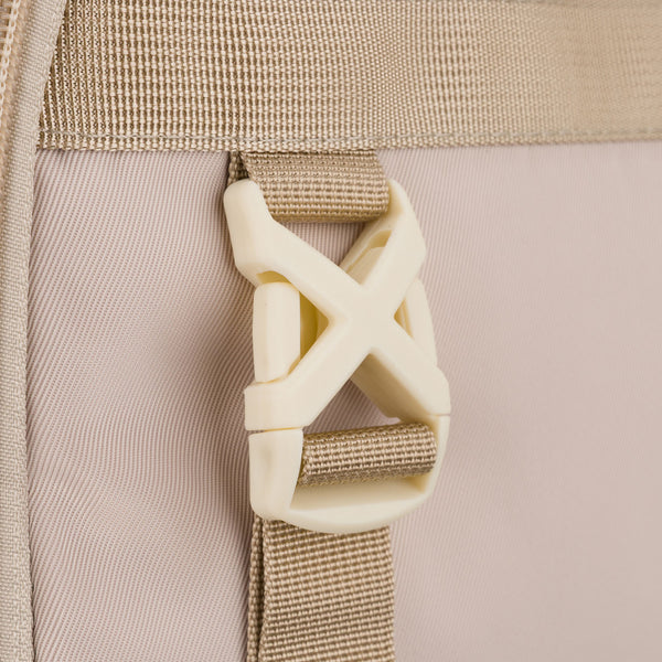 Vidutinė kuprinė unisex Peterson, smėlio N520