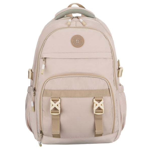 Vidutinė kuprinė unisex Peterson, smėlio N520