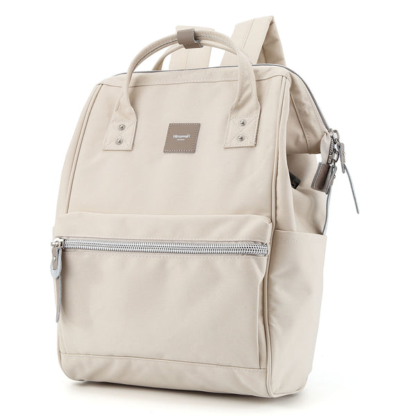 Miesto kuprinė su USB jungtimi Himawari, smėlio spalvos