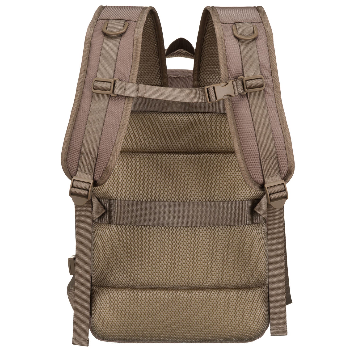 Vidutinė kuprinė unisex Peterson, smėlio N518