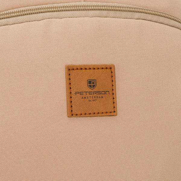 Vidutinė kuprinė unisex Peterson, smėlio