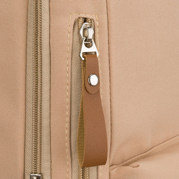 Vidutinė kuprinė unisex Peterson, smėlio