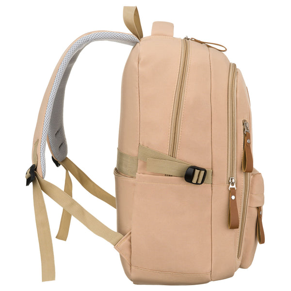 Vidutinė kuprinė unisex Peterson, smėlio