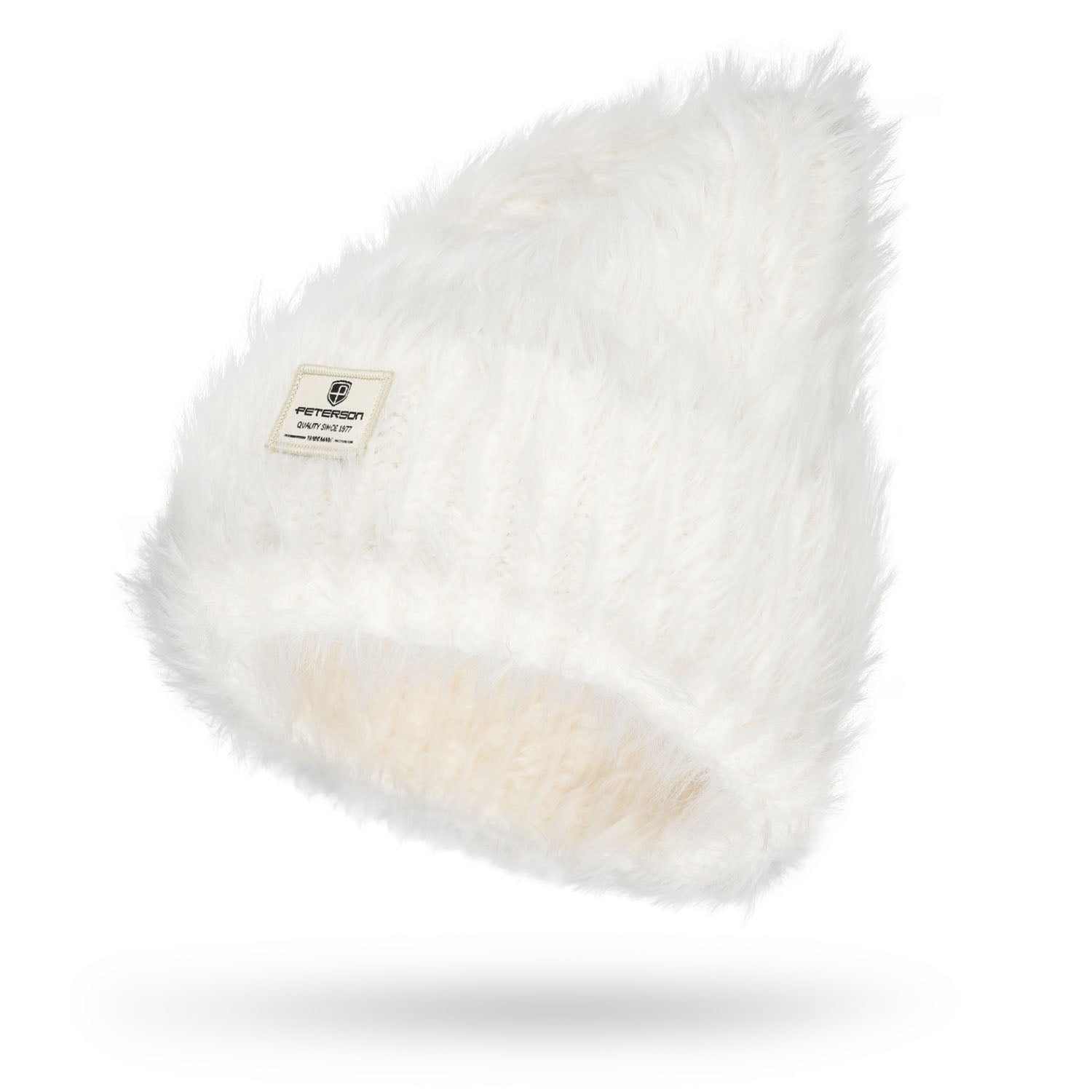 Žieminė kepurė moterims Peterson, balta S30