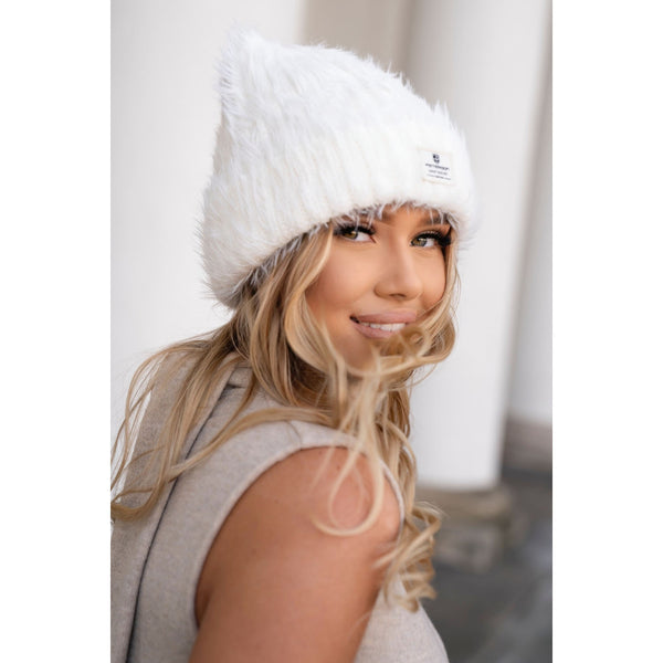 Žieminė kepurė moterims Peterson, balta S30